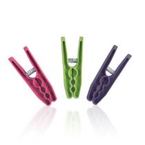 Kit 24 Prendedor de Roupa Mola Reforçada Grande Plástico PRO3F
