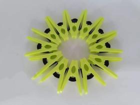 Kit 24 Prendedor Roupas Varal Plástico Verdenão Enferruja