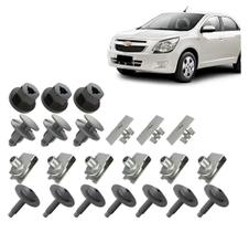 Kit 24 Presilhas Grampo Parabarro Dianteiro Cobalt 2012 2016