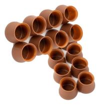 Kit 24 Proteção Para Pés Cadeira Moveis Em Geral