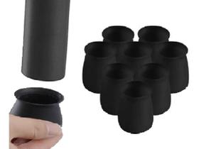 Kit 24 Protetor Almofada Silicone Para Pé De Cadeira Mesa Kit 24 Protetor Almofada Silicone Para Pé De Cadeira Mesa