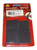 kit 24 Protetores Em Feltro Adesivo 40 MmX40 Mm Quadrado