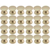 Kit 24 Puxadores 199 Tucson Pontos Dourados Móveis Armários e Gavetas