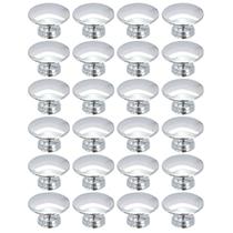 Kit 24 Puxadores para Móveis 199 Tucson Ponto 2cm Cromado Ar