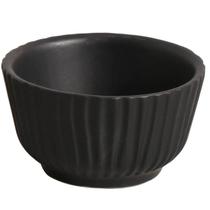 Kit 24 Ramekins Cerâmica Preto Matte Artesanal 170ml Porto Brasil Molheira Restaurante Bar Temakeria Kit 24 Ramekins Cerâmica Preto Matte Artesanal 170ml Porto Brasil Molheira Restaurante Bar Temakeria