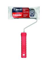 Kit 24 rolo de pintura espuma poliester 9cm cabo plástico atlas