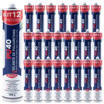 Kit 24 Selante de Poliuretano Adesivo Vedante Cibra Flex Selantes PU 40 Kit 24 Selante de Poliuretano Adesivo Vedante Cibra Flex Selantes PU 40