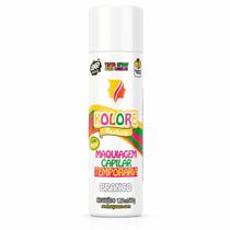 Kit 24 Spray Colorido para Cabelo Kolore Fashion Branco Lavável 125ml 55g