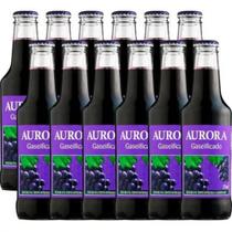 Kit 24 Suco Gaseificado Integral Uva Tinto Aurora 275 Ml Kit 24 Suco Gaseificado Integral Uva Tinto Aurora 275 Ml