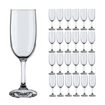 kit 24 Taça de Espumante Cristal Champanhe 180ml -Envio 24 H kit 24 Taça de Espumante Cristal Champanhe 180ml -Envio 24 H