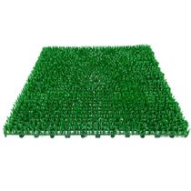 Kit 24 Tapete Grama Artifical 30x30cm Plástico Sushi Decorar