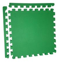 Kit 24 Tapetes Tatames Coloridos EVA 50 x 50 x 1cm com Borda