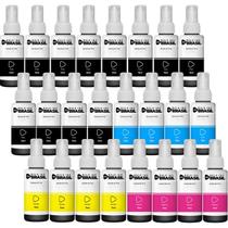 Kit 24 Tintas Para Epson T664 L355 L365 L395 L455 L1300 L110