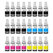KIT 24 tintas T664 para epson compatível com impressora L365, L455, L555, L565, L375, L575