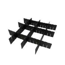 Kit 24 Tiras Organizador Gavetas Armário Escritório Divisórias Colmeia Organização Personalizada