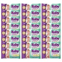 Kit 24 Toalha Umedecida Lenço Baby Free 50Un QLB