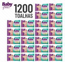 Kit 24 Toalhas Umedecidas Baby Free C/50 Unidades-Qualybless