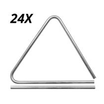 Kit 24 Triângulo Alumínio Tennessee 15 Cm TRATN 15 Liverpool