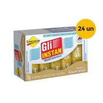 Kit 24 unid. Gli-Instan Guaraná Glicose Instantânea Lowçucar Kit 24 unid. Gli-Instan Guaraná Glicose Instantânea Lowçucar