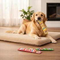 Kit 24 unidades do Chupscao Petisco para Cães Sabor Pato Creamy Snack Delicioso e Saudável para Anim Kit 24 unidades do Chupscao Petisco para Cães Sabor Pato Creamy Snack Delicioso e Saudável para Anim