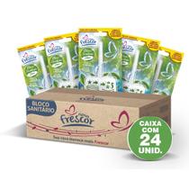 Kit 24 Unidades Pastilha Bloco 30g Detergente Sanitário Odorizante Novo Frescor Privada Vaso Com Suporte