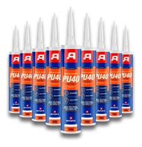 Kit 24 Unidades Silicone Selante Cola Pu 40 Branco 380g Kit 24 Unidades Silicone Selante Cola Pu 40 Branco 380g