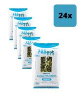 Kit 24 Unidades Snack De Alga Marinha 05g Wasabi