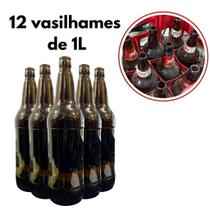 Kit 24 Vasilhames 1l Retornáveis Ambev Kit 24 Vasilhames 1l Retornáveis Ambev