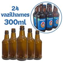 Kit 24 Vasilhames 300ml Retornáveis Ambev Kit 24 Vasilhames 300ml Retornáveis Ambev