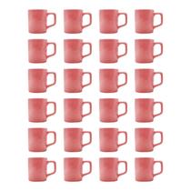 kit 24 Xícaras Café Colors Rosa 80mL Cerâmica Mesa Posta kit 24 Xícaras Café Colors Rosa 80mL Cerâmica Mesa Posta