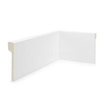 Kit 24m Linear Rodapé de Poliestireno 12cm X 2,0cm X 240cm Sobrepor Liso Nfr Kit 24m Linear Rodapé de Poliestireno 12cm X 2,0cm X 240cm Sobrepor Liso Nfr