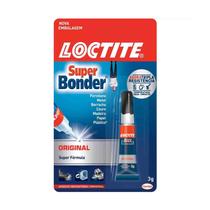 Kit 24PC Adesivo Cola Super Bonder 3g Original Loctite Henkel
