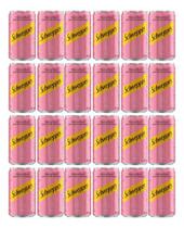 Kit 24un Schweppes Tônica Rose Frutas Vermelhas Lata 220ml Kit 24un Schweppes Tônica Rose Frutas Vermelhas Lata 220ml