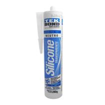 Kit 24un Silicone Tubo Incolor 280g Neutro TEK BOND Kit 24un Silicone Tubo Incolor 280g Neutro TEK BOND