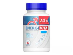 Kit 24x ATACADO Energi Vita Suplemento Alimentar 30 cápsulas B