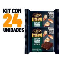 Kit 24x De 60g Chocolate 70% Arcor Special Castanha Do Pará Kit 24x De 60g Chocolate 70% Arcor Special Castanha Do Pará