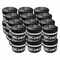 Kit 24x Gel Cola Incolor Profissional 300g Alfa Look's