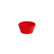 Kit 24x Ramequin Molho 60ml Vermelho Finger Foods Resistente