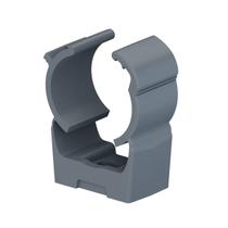 Kit 25 Abraçadeira Grampo Click 1 Eletroduto Condulete Cinza Kit 25 Abraçadeira Grampo Click 1 Eletroduto Condulete Cinza