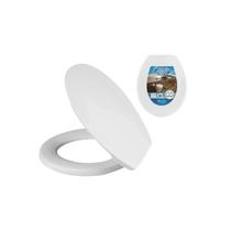 Kit 25 Assento Sanitário Plástico Soft Branco - Metasul Kit 25 Assento Sanitário Plástico Soft Branco - Metasul