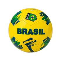 Kit 25 Bolas de Futebol Brasil Número 05 Amarela com Verde Kit 25 Bolas de Futebol Brasil Número 05 Amarela com Verde