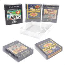 KIT 25 Caixa Protetora para Cartucho Loose Atari 2600 Protetora para Jogo Atari (Games-7)