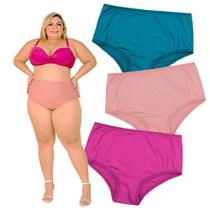 Kit 25 Calcinha calçola tangão plus size microfibra senhora super qualidade e acabamento