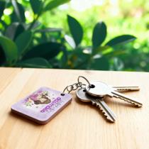 Kit 25 Chaveiros MDF Dia das Mães Encanto Sutil