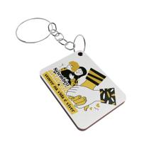 Kit 25 Chaveiros MDF Setembro Amarelo Valorização da Vida