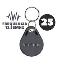 Kit 25 Chaveiros RFID Intelbras TH 1000 MF para Controle de Acesso 13,56 MHz