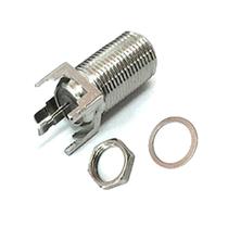 Kit 25 Conector F Fêmea CI