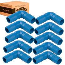 Kit 25 Cotovelos Interno Dup 3/4'' Plasbohn Azul Envio Já