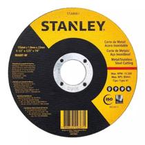 Kit 25 disco abrasivo corte inox 41/2" x 1mm x 7/8" - stanley