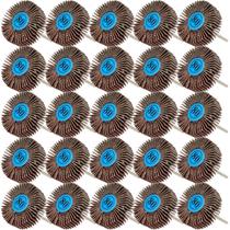 Kit 25 Discos Flap Lixa 32Mm Lamela G80 Para Micro Retíficas Kit 25 Discos Flap Lixa 32Mm Lamela G80 Para Micro Retíficas